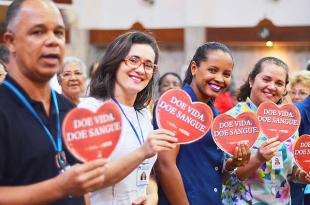 Homenagens à Bem-Aventurada trazem apelo à doação de sangue Homenagens à Bem-Aventurada trazem apelo à doação de sangue