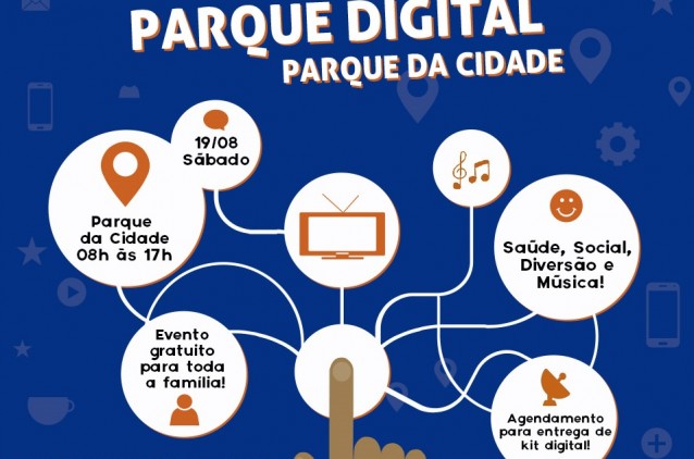 Centro de Convivência participa do mutirão Seja Digital no Parque da Cidade Centro de Convivência participa do mutirão Seja Digital no Parque da Cidade