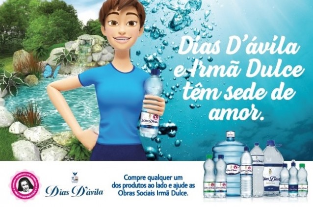 Neste verão, compre água mineral Dias Dávila e ajude as Obras Sociais Irmã Dulce! Neste verão, compre água mineral Dias Dávila e ajude as Obras Sociais Irmã Dulce!