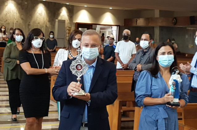 Secretário da Saúde do Estado da Bahia celebra aniversário no Santuário Santa Dulce dos Pobres Secretário da Saúde do Estado da Bahia celebra aniversário no Santuário Santa Dulce dos Pobres