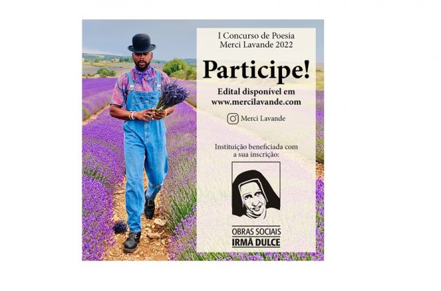 O I Concurso de Poesia Merci Lavande conecta arte e solidariedade em prol da OSID O I Concurso de Poesia Merci Lavande conecta arte e solidariedade em prol da OSID