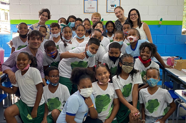 CESA recebe visita da conselheira da Wilson Sons CESA recebe visita da conselheira da Wilson Sons