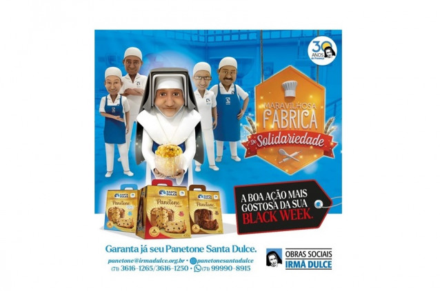 Semana de promoção na linha de Panetones Santa Dulce Semana de promoção na linha de Panetones Santa Dulce