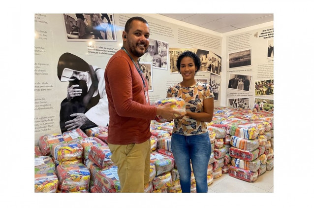 Braskem doa 950 cestas básicas para famílias de alunos do CESA Braskem doa 950 cestas básicas para famílias de alunos do CESA