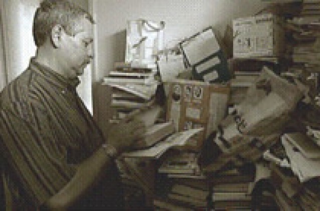 “Homem livro” visita OSID “Homem livro” visita OSID